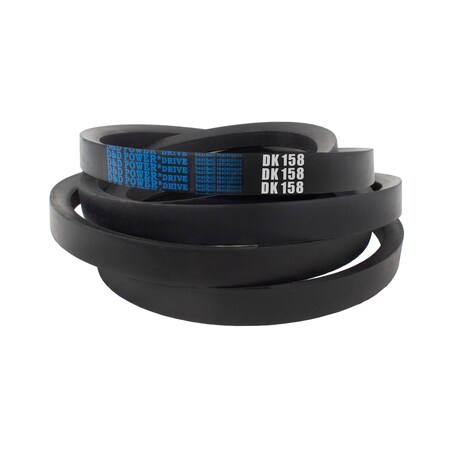 D&D DK158 163" Outside Length, 1 1/4" Top Width, 1 Ribs DK158